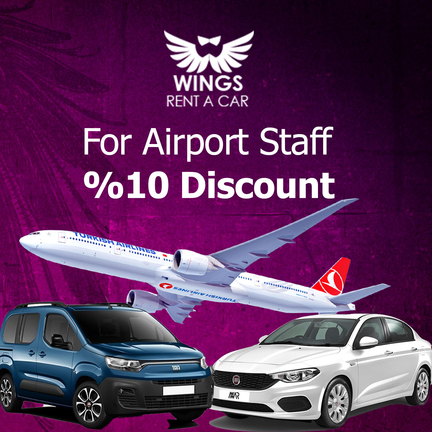 10% Discount for Airport Staff